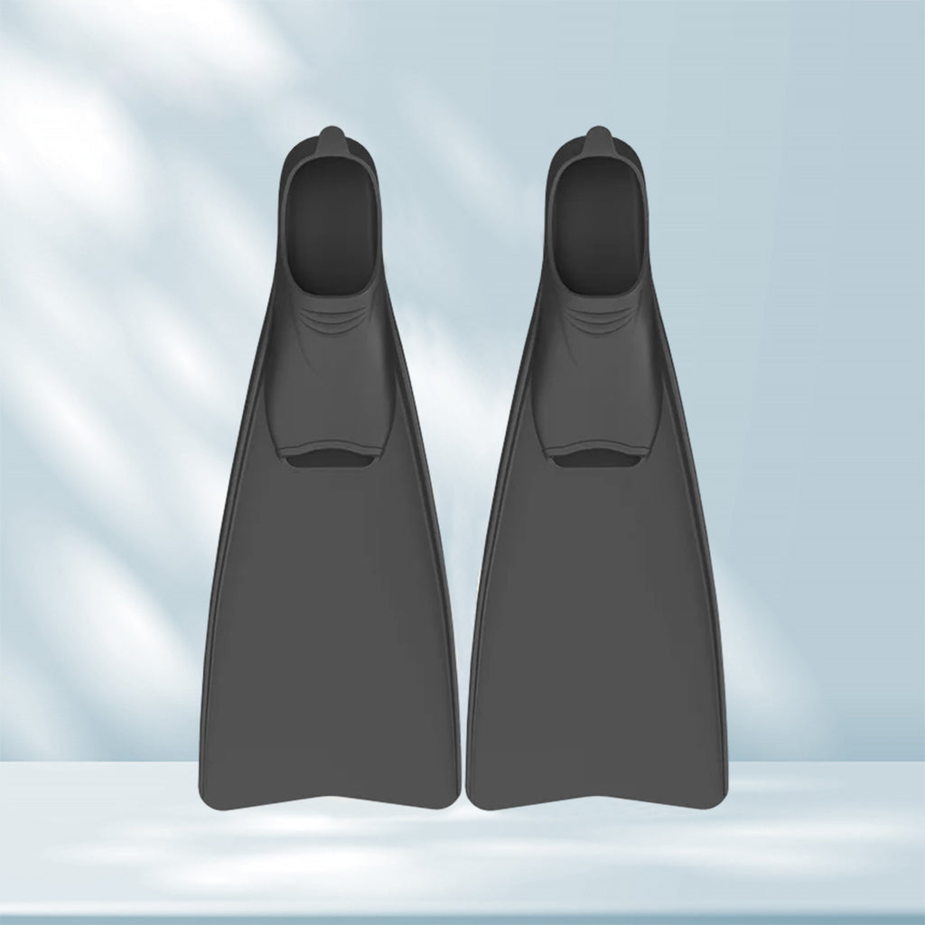 Snorkel Fins with Full Foot Pocket Durable Long Diving Fins Professional Snorkel Gear for Snorkeling Diving Freediving Adults Men Women