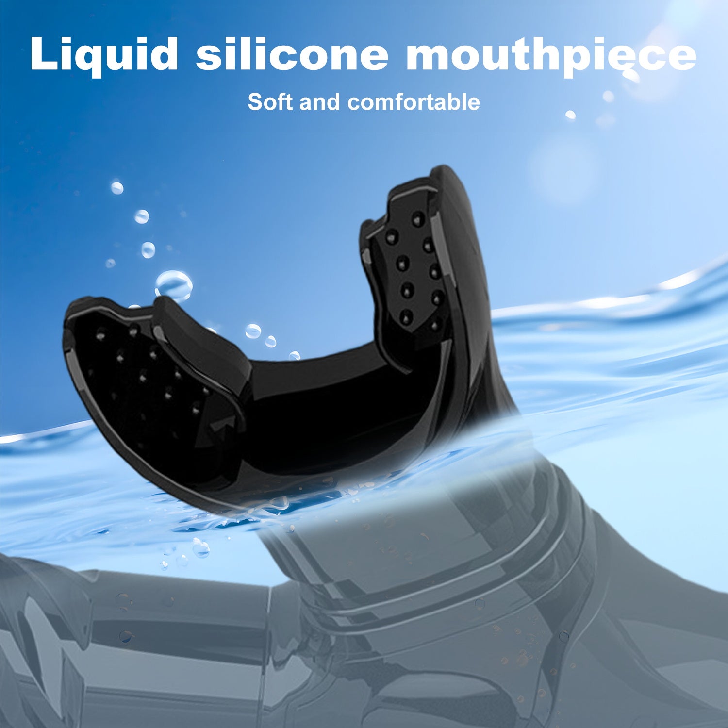 Diving Dry Snorkel for Adult & Youth - Snorkeling Gear with Top Dry Valve, Perfect for Snorkeling, Freediving, Swimming and Scuba Diving