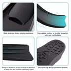 Snorkel Fins with Full Foot Pocket Durable Long Diving Fins Professional Snorkel Gear for Snorkeling Diving Freediving Adults Men Women