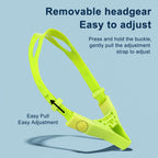 Swim Snorkel for Lap Swimming, Dry Top Front Swimmer Gear for Adult Youth, Training Equipment in Pool and Open Water with Comfy Easy to Adjust Head Pads Food-Grade Silicone Mouthpiece