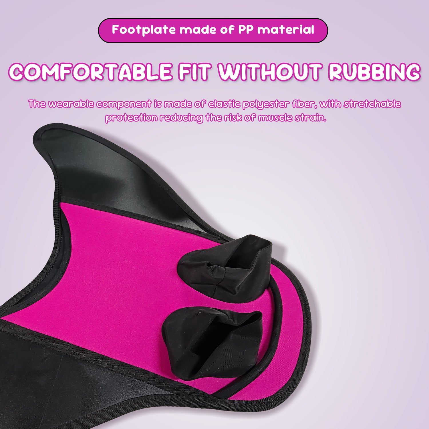 Adjustable Monofin Mermaid Tail Swim Fin for Kids - Lightweight PP Material with Comfortable Foot Pocket Swimming, Diving, Mermaid Training  Included Girls Boys