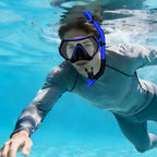 Diving Dry Snorkel for Adult & Youth - Snorkeling Gear with Top Dry Valve, Perfect for Snorkeling, Freediving, Swimming and Scuba Diving