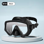 Diving mask Anti-Fog Swimming Snorkel mask Suitable for Adults Scuba Dive Swim Snorkeling Goggles Masks
